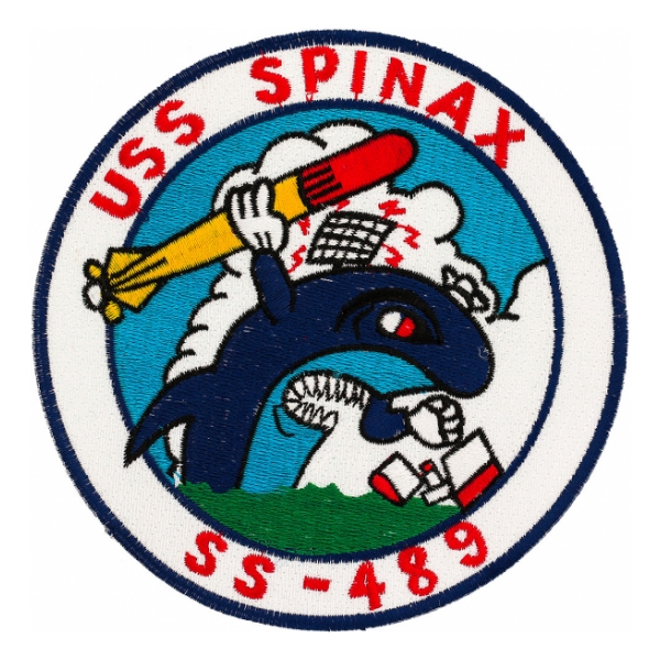 USS Spinax SS-489 Submarine Patch