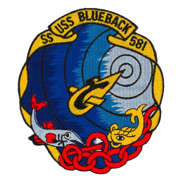 USS Blueback SS-581 Patch