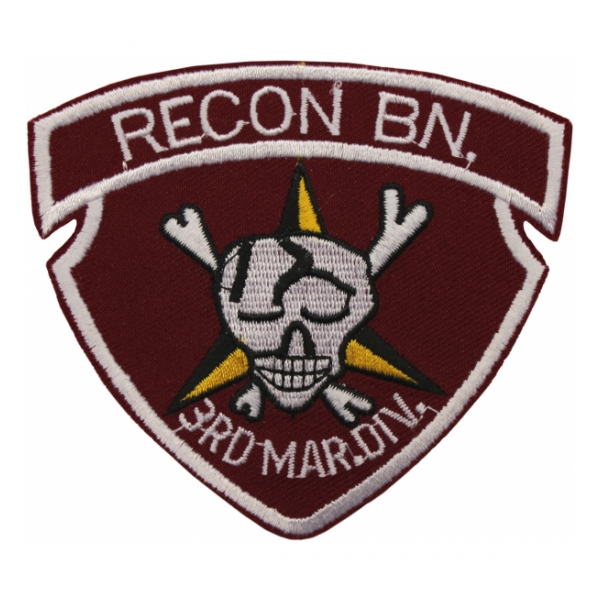 3rd Marine Recon Battalion Patch