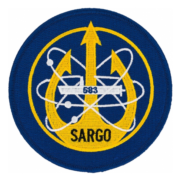 USS Sargo SSN-583 Patch