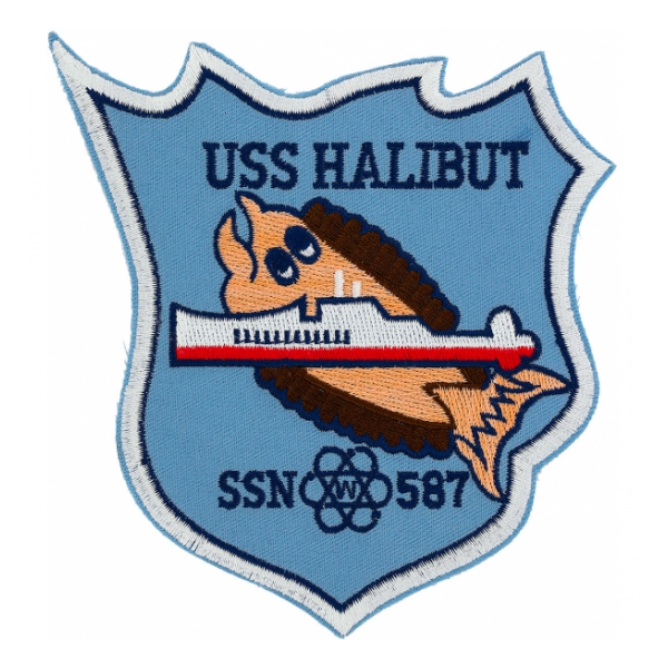 USS Halibut SSN-587 Patch