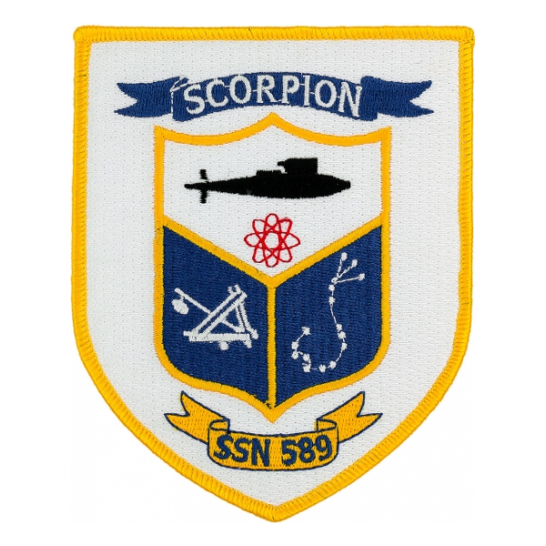 USS Scorpion SSN-589 Patch