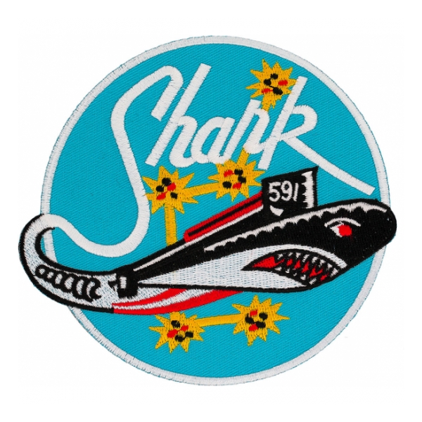 USS Shark SSN-591 Patch