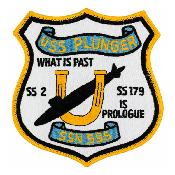 USS Plunger SSN-595 Patch
