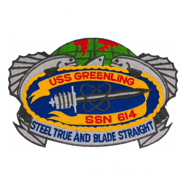 USS Greenling SSN-614 Patch