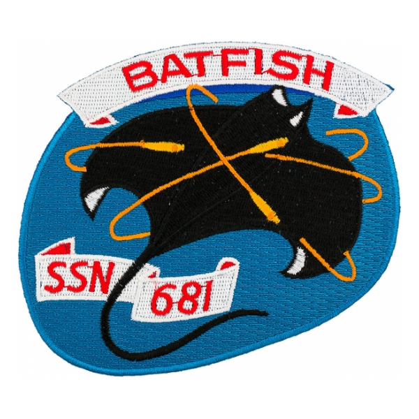 USS Batfish SSN-681 Patch