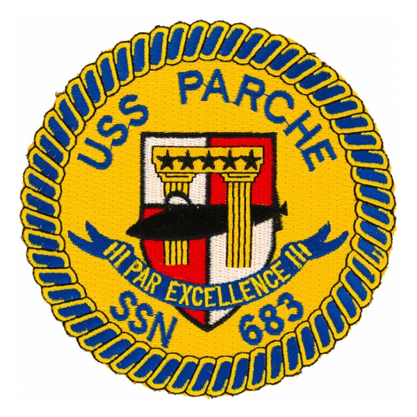 USS Parche SSN-683 Patch
