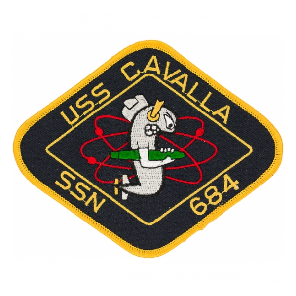 USS Cavalla SSN-684 Patch