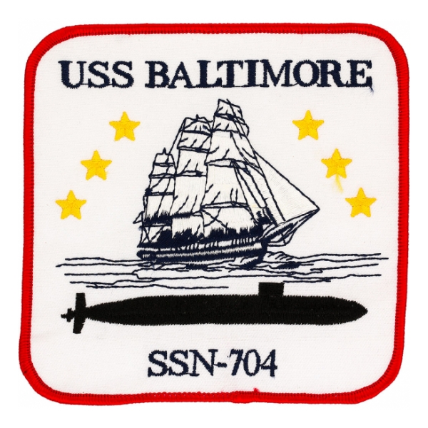 USS Baltimore SSN-704 Patch