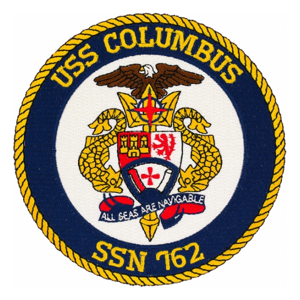 USS Columbus SSN-762 Patch