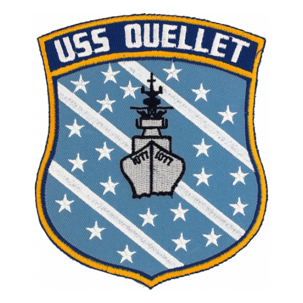 USS Ouellet FF-1077 Ship Patch