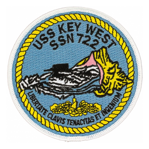 USS Key West SSN-722 Patch
