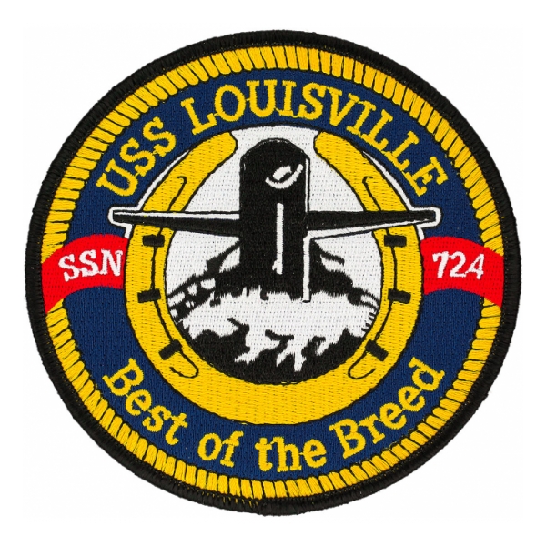 USS Louisville SSN-724 Patch