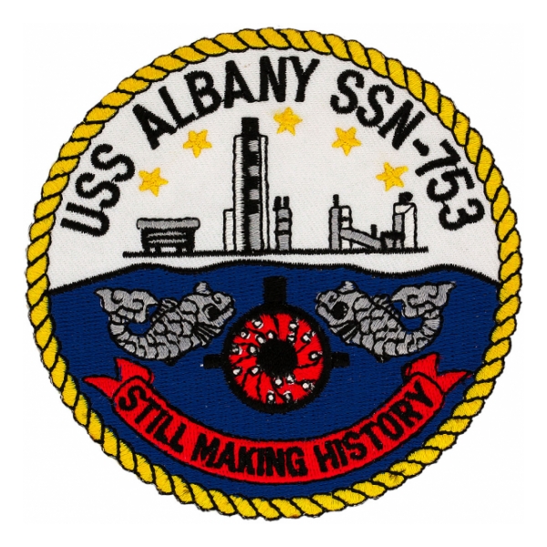 USS Albany SSN-753 Patch