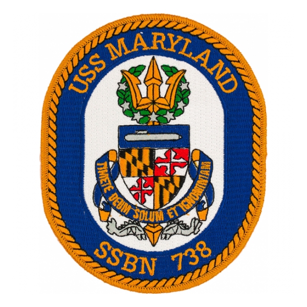 USS Maryland SSBN-738 Patch