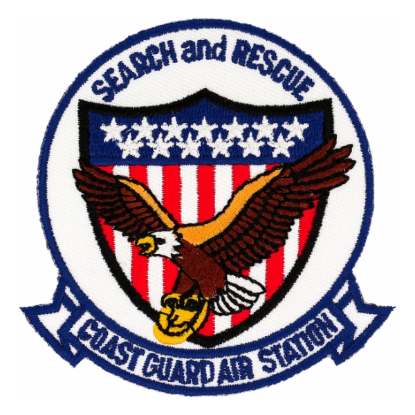 Search and Rescue Coast Guard Air Station Patch