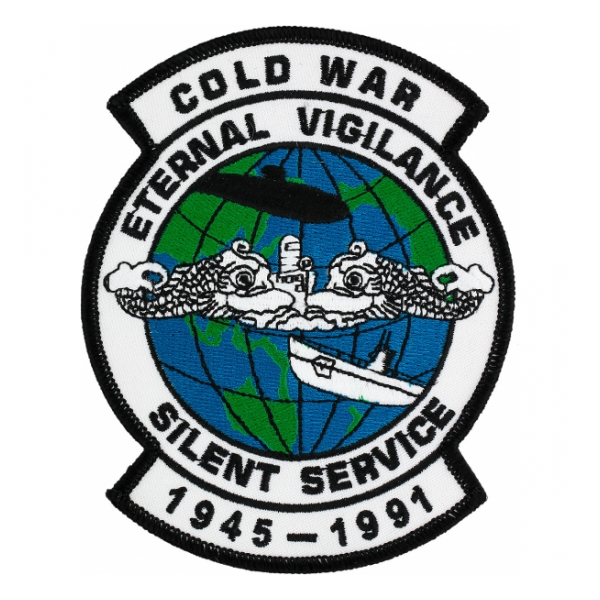 Cold War Eternal Vigilance Silent Service 1945-1991 Patch