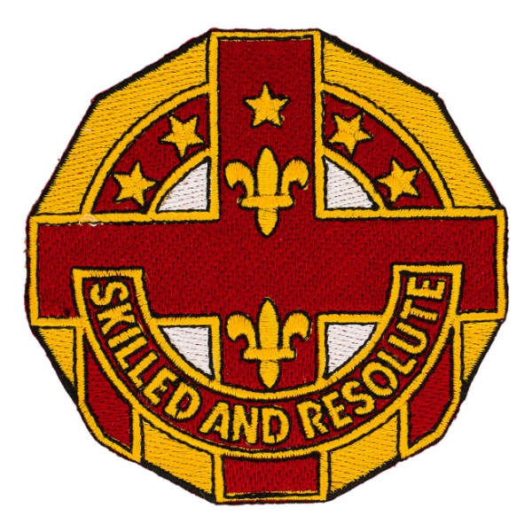 12th Med Evac Hospital Patch (Skilled And Resolute)