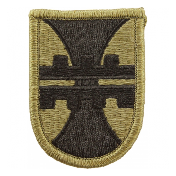 412th Engineer Brigade Scorpion / OCP Patch With Hook Fastener