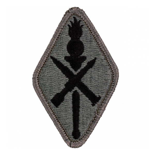 Missile / Munitions School Patch Foliage Green (Velcro Backed)