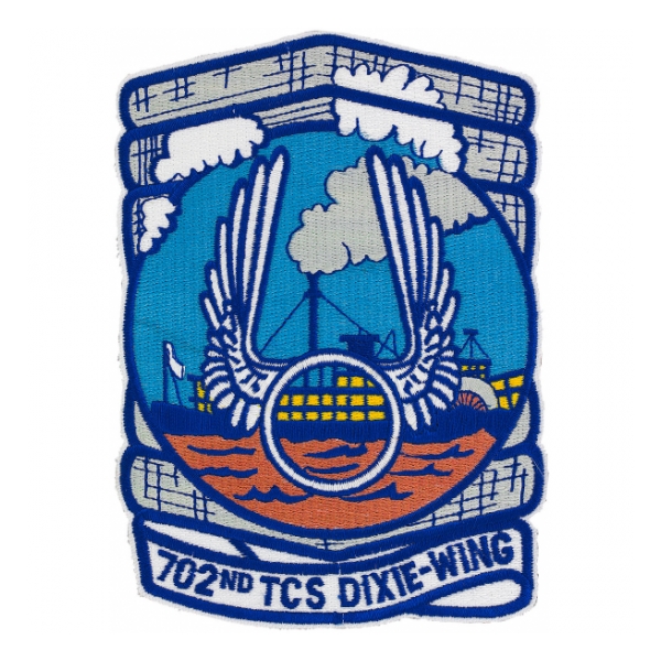 Air Force 702nd Troop Carrier Squadron Dixie Wing Patch