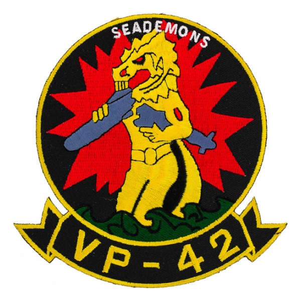 Navy Patrol Squadron VP-42 Sea Demons Patch