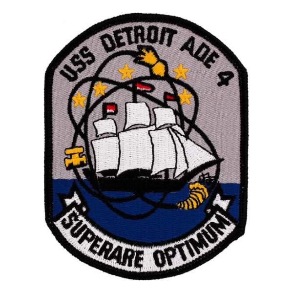 USS Detroit AOE-4 Patch Superare Optimum