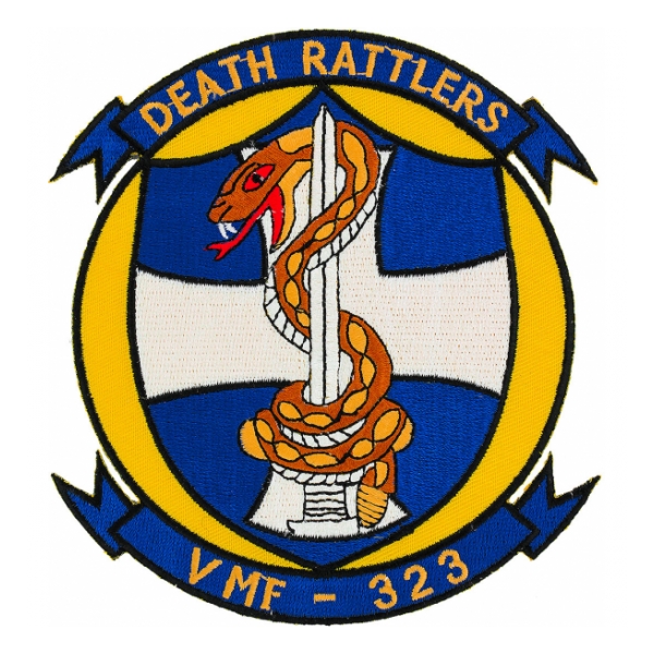 Marine Fighter Squadron VMF-323 Death Rattlers Patch
