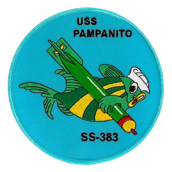 USS Pampanito SS-383A Patch