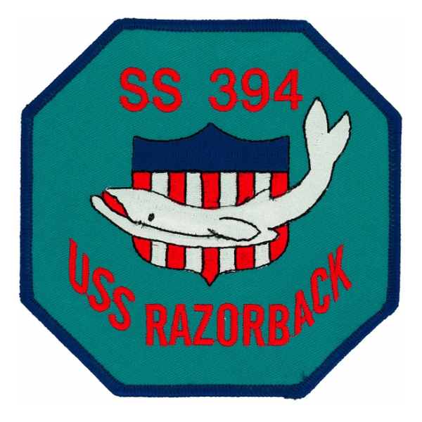 USS Razorback SS-394C Patch