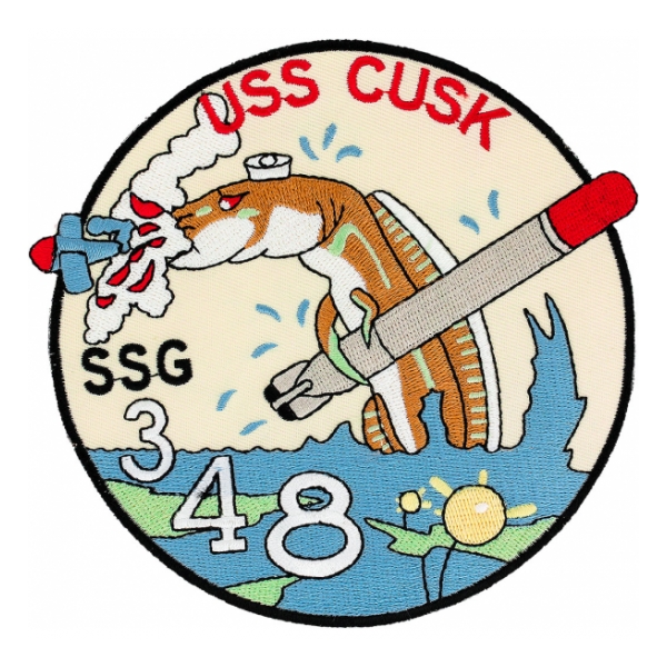 USS Cusk SSG-348 Patch