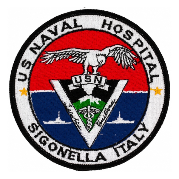 Naval Hospital Sigonella Italy  Patch