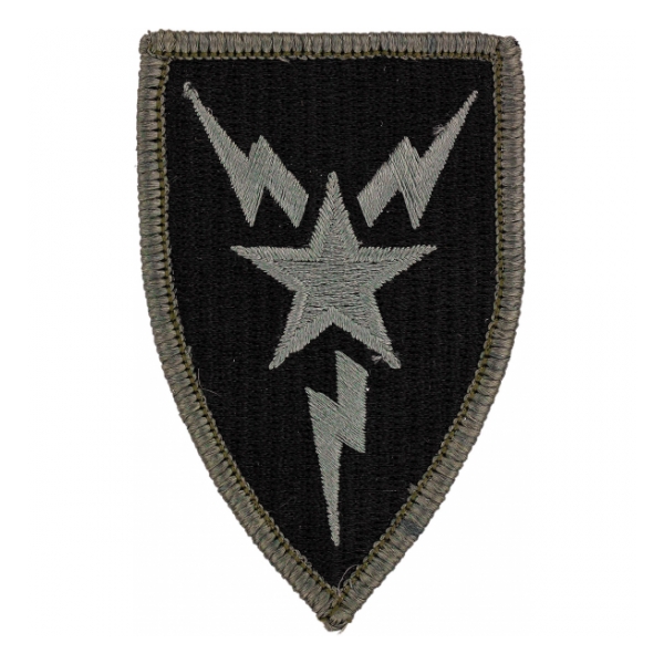 3rd Signal Brigade Patch Foliage Green (Velcro Backed)