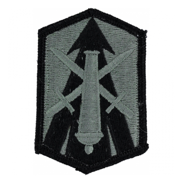 214th Field Artillery Brigade Patch Foliage Green (Velcro Backed)