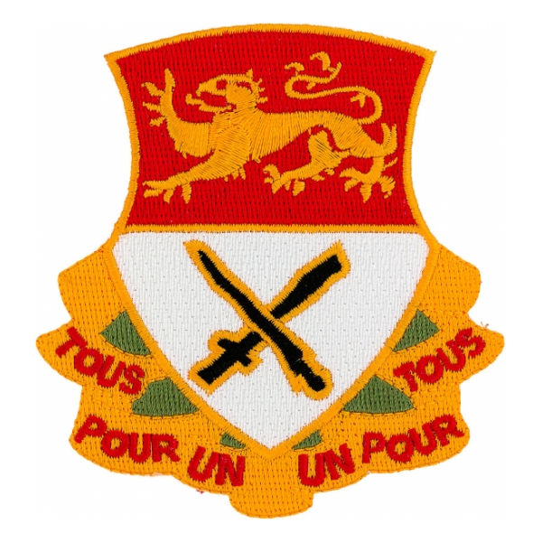 15th Cavalry Regiment Patch