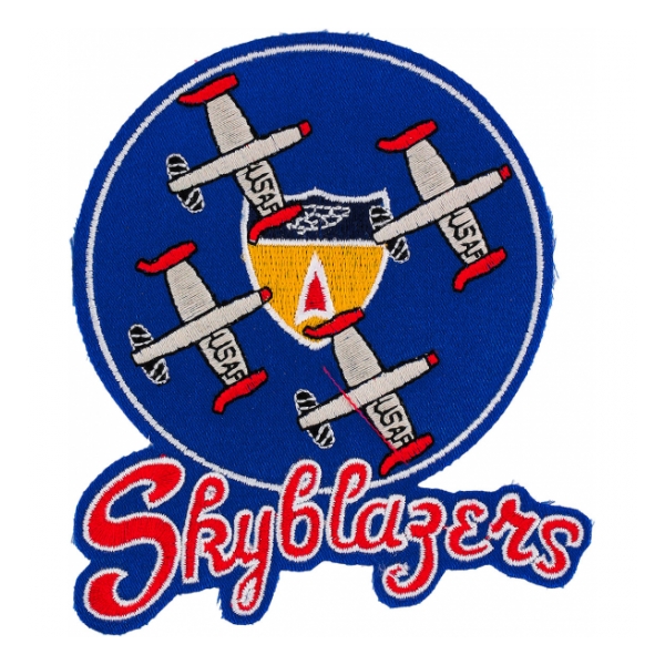 USAF Skyblazers Air Demonstration Team Patch