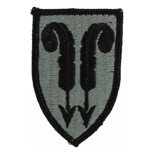 22nd Support Brigade Patch Foliage Green (Velcro Backed)