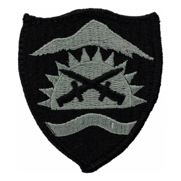 Oregon National Guard Headquarters Patch Foliage Green (Velcro Backed)
