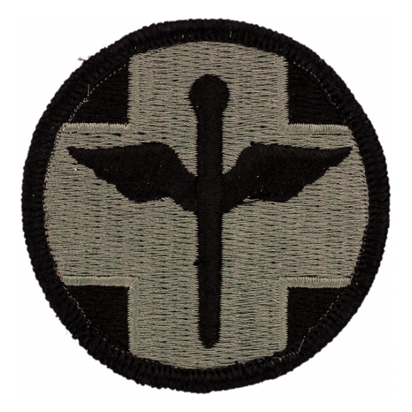 818th Hospital Center Patch Foliage Green (Velcro Backed)