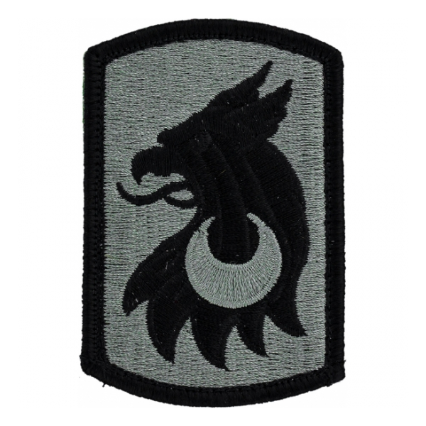 209th Field Artillery Brigade Patch Foliage Green (Velcro Backed)