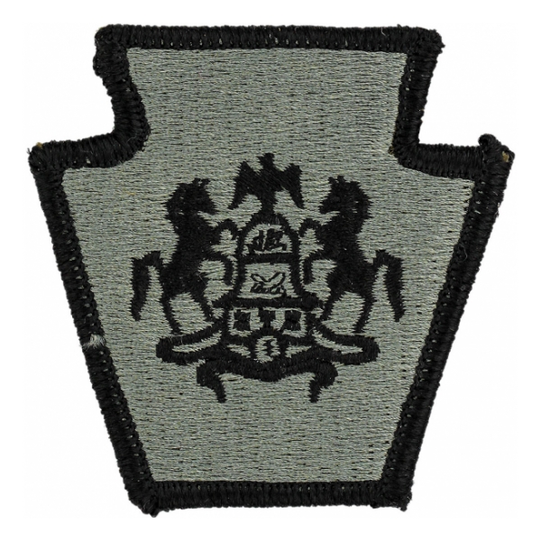 Pennsylvania National Guard Headquarters Patch Foliage Green (Velcro Backed