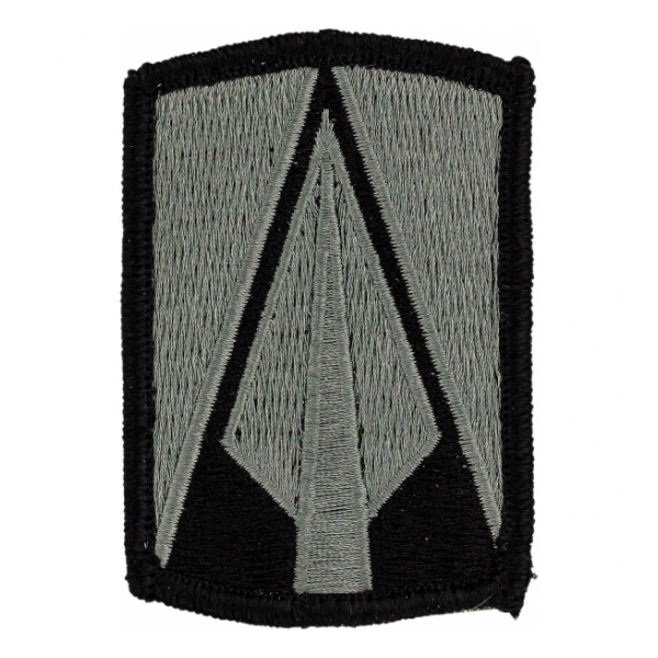 177th Armored Brigade Patch Foliage Green (Velcro Backed)