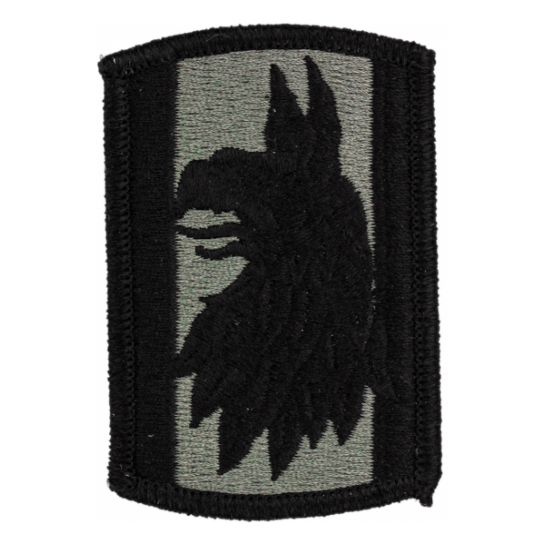 470th Military Intelligence Brigade Patch Foliage Green (Velcro Backed)