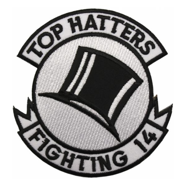 Navy Fighter Squadron VF-14 Fighting Tophatters Patch