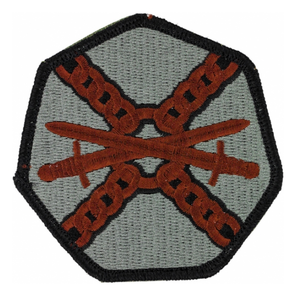 Installation Management Patch Foliage Green (Velcro Backed)