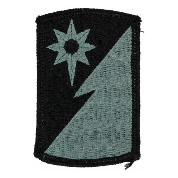 319th Military Intelligence Brigade Patch Foliage Green (Velcro Backed)