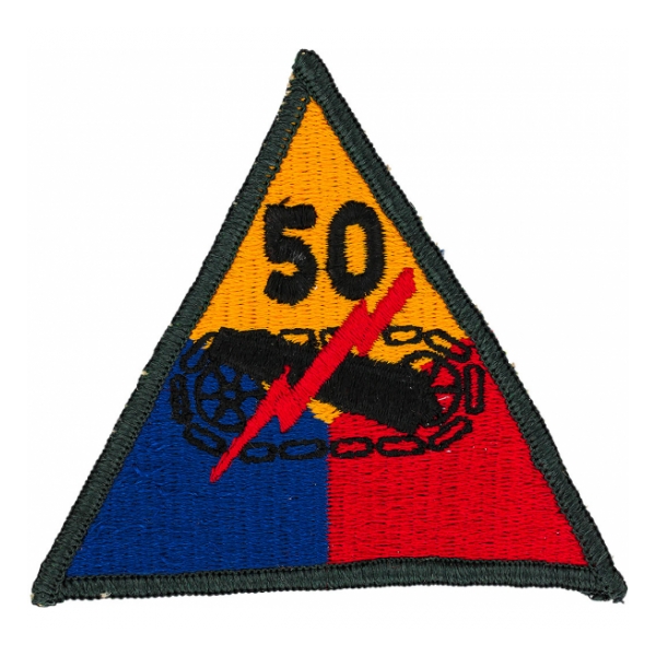 50th Armored Division Patch