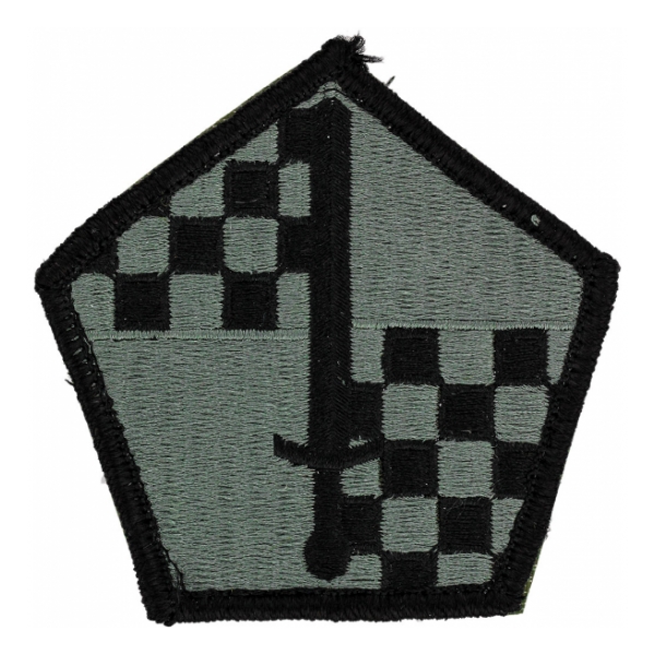 Military Entrance and Processing Patch Foliage Green (Velcro Backed)