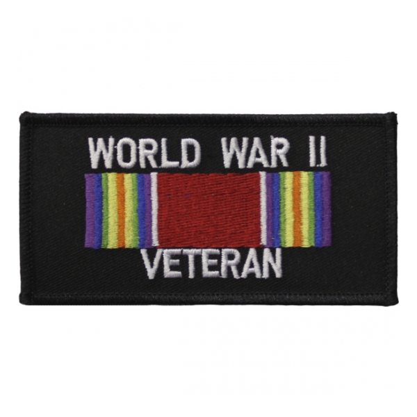 World War II Veteran Ribbon Patch