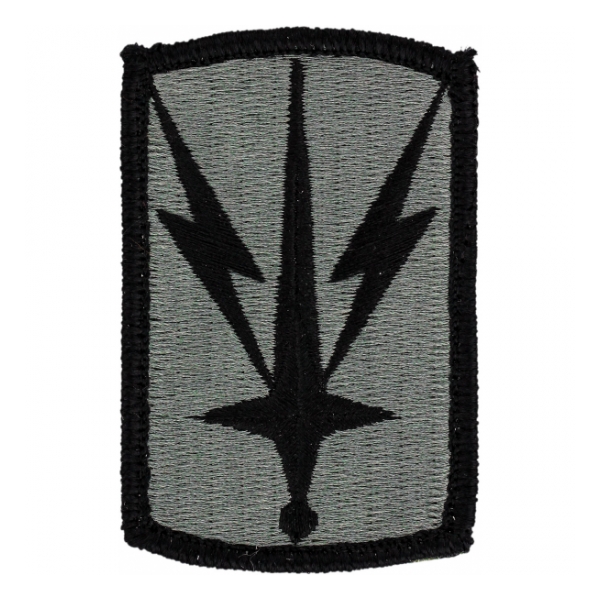 1107st Signal Brigade Patch Foliage Green (Velcro Backed)